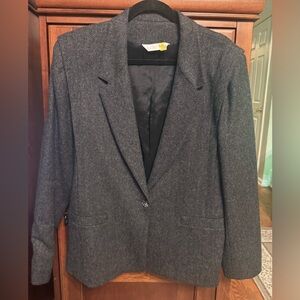 Barclay Square Classic Gray Wool Men's Blazer Like New size Large